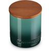 imageLe Creuset Signature Salt Cellar and Storage Canister with Wood Lid 7 oz PecheArtichaut