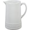 imageLe Creuset Stoneware Signature Pitcher 16 qt Sea SaltWhite