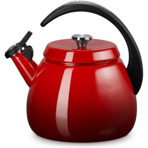 imageLe Creuset Enamel on Steel Cloche Kettle 22 qt CeriseCerise