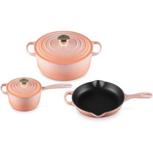 imageLe Creuset Enameled Cast Iron Signature Cookware Set 5 pc PechePeche