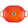 imageLe Creuset Enameled Cast Iron Signature Oval Casserole 375 qt PecheFlame