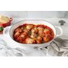 imageLe Creuset Enameled Cast Iron Signature Oval Casserole 375 qt PechePeche