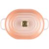 imageLe Creuset Enameled Cast Iron Signature Oval Casserole 375 qt PechePeche