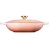 imageLe Creuset Enameled Cast Iron Signature Oval Casserole 375 qt PechePeche