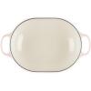 imageLe Creuset Enameled Cast Iron Signature Oval Casserole 375 qt PechePeche