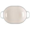 imageLe Creuset Enameled Cast Iron Signature Oval Casserole 375 qt PecheSea Salt