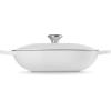 imageLe Creuset Enameled Cast Iron Signature Oval Casserole 375 qt PecheWhite