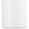 imageLe Creuset Stoneware Signature Straight Wall Utensil Crock 1 qt Sea SaltWhite