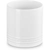 imageLe Creuset Stoneware Signature Straight Wall Utensil Crock 1 qt Sea SaltWhite