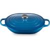 imageLe Creuset Enameled Cast Iron Signature Oval Casserole 375 qt PecheMarseille