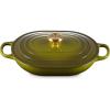 imageLe Creuset Enameled Cast Iron Signature Oval Casserole 375 qt PecheOlive