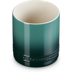 imageLe Creuset Stoneware Signature Straight Wall Utensil Crock 1 qt Sea SaltArtichaut