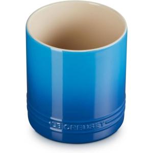 imageLe Creuset Stoneware Signature Straight Wall Utensil Crock 1 qt Sea SaltMarseille