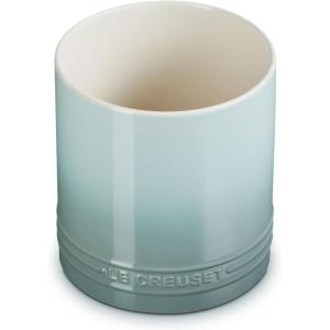 imageLe Creuset Stoneware Signature Straight Wall Utensil Crock 1 qt Sea SaltSea Salt