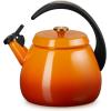 imageLe Creuset Enamel on Steel Cloche Kettle 22 qt White with Gold AccentsPersimmon