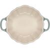 imageLe Creuset Stoneware Figural Pumpkin Petite Cocotte 12 oz LicoriceSea Salt