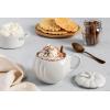 imageLe Creuset Stoneware Pumpkin Mug with Lid 14 oz LicoriceOlive