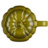 imageLe Creuset Stoneware Pumpkin Mug with Lid 14 oz LicoriceOlive
