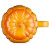 imageLe Creuset Stoneware Pumpkin Mug with Lid 14 oz LicoricePersimmon