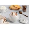 imageLe Creuset Stoneware Pumpkin Mug with Lid 14 oz LicoricePersimmon