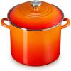 imageLe Creuset Enamel on Steel Traditional Stockpot 12 qt Sea Salt with Stainless Steel KnobFlame
