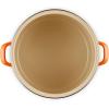 imageLe Creuset Enamel on Steel Traditional Stockpot 12 qt Sea Salt with Stainless Steel KnobFlame