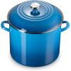 imageLe Creuset Enamel on Steel Traditional Stockpot 12 qt Sea Salt with Stainless Steel KnobMarseille