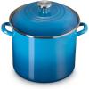 imageLe Creuset Enamel on Steel Traditional Stockpot 12 qt Sea Salt with Stainless Steel KnobMarseille