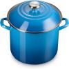 imageLe Creuset Enamel on Steel Traditional Stockpot 12 qt Sea Salt with Stainless Steel KnobMarseille