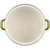 imageLe Creuset Enamel on Steel Traditional Stockpot 12 qt Sea Salt with Stainless Steel KnobOlive