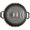 imageLe Creuset Enamel on Steel Traditional Stockpot 12 qt Sea Salt with Stainless Steel KnobOyster