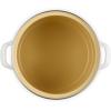 imageLe Creuset Enamel on Steel Traditional Stockpot 12 qt Sea Salt with Stainless Steel KnobWhite