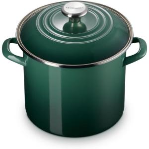 imageLe Creuset Enamel on Steel Traditional Stockpot 12 qt Sea Salt with Stainless Steel KnobArtichaut