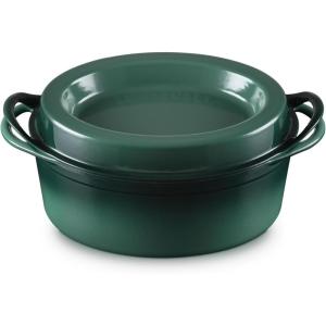 imageLe Creuset Enameled Cast Iron Traditional Oval Doufeu 725 qt Artichaut