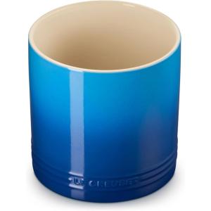 imageLe Creuset Stoneware Signature Utensil Crock 27 qt OysterMarseille