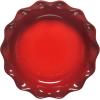 imageLe Creuset Stoneware 9quot Heritage Pie Dish CaribbeanCerise