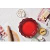 imageLe Creuset Stoneware 9quot Heritage Pie Dish CaribbeanCerise