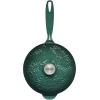 imageLe Creuset Olive Branch Collection Enameled Cast Iron Saucier 225 qt Marseille with Embossed LidArtichaut