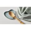 imageLe Creuset Stoneware Heart Shaped Spoon Rest 5quot Chiffon PinkChiffon Pink