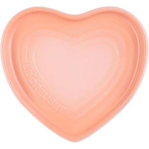 imageLe Creuset Stoneware Heart Shaped Spoon Rest 5quot Chiffon PinkPeche