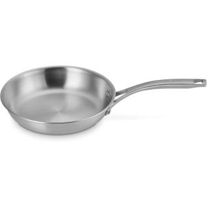 imageLe Creuset Essential Stainless Steel Shallow Round Fry Pan 10 quot8 in