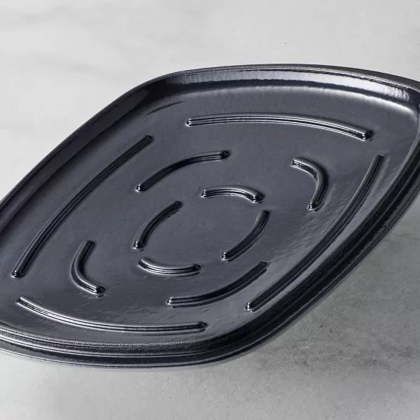 Prisma 7 Qt Enameled Cast Iron Covered Square Dutch Oven 