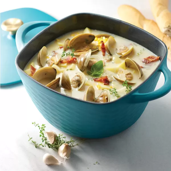 Prisma 7 Qt Enameled Cast Iron Covered Square Dutch Oven 