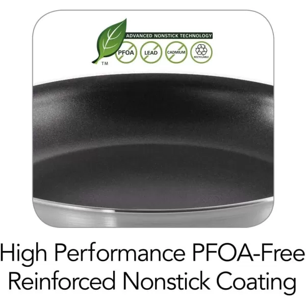 Tramontina 80114/535DS Professional Aluminum Nonstick Restaurant Fry Pan, 10", NSF-Certified
