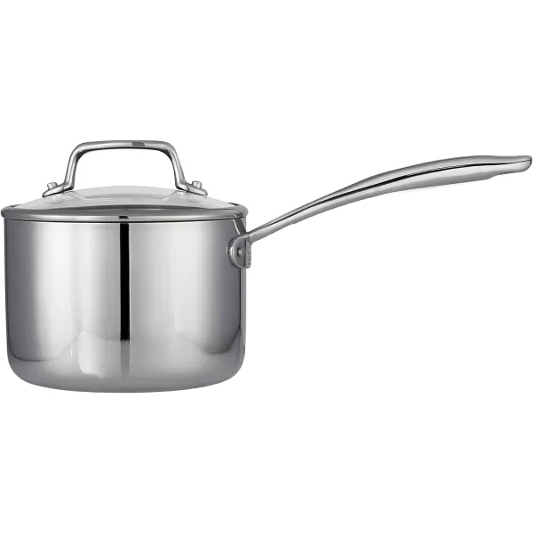 Tramontina Covered Sauce Pan Tri-Ply Clad , 80116/035DS