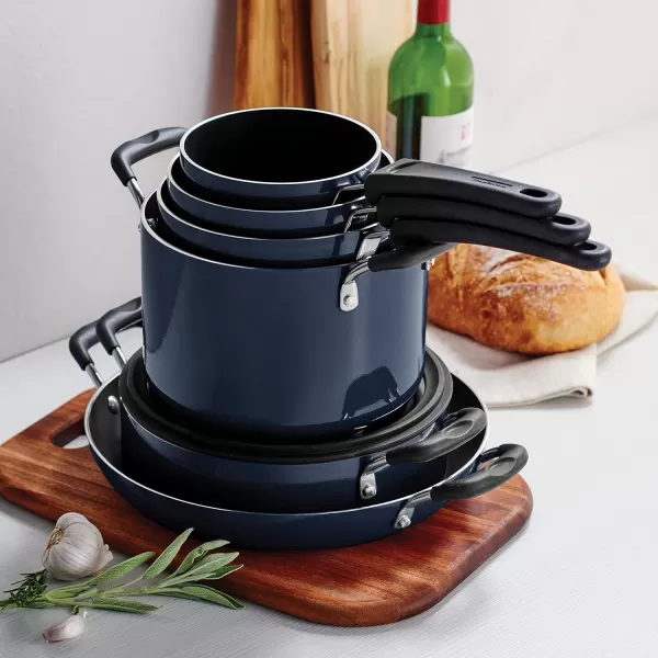 Tramontina Nesting 11 Pc Nonstick Cookware Set - Gray - 80156/043DS