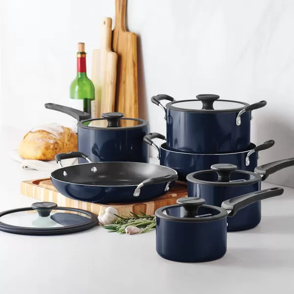 Tramontina Nesting 11 Pc Nonstick Cookware Set - Gray - 80156/043DS