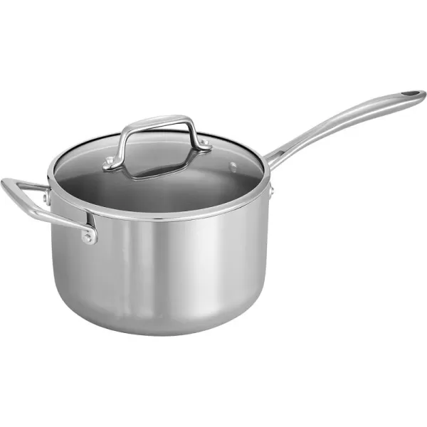 Tramontina Covered Sauce Pan Tri-Ply Clad , 80116/035DS