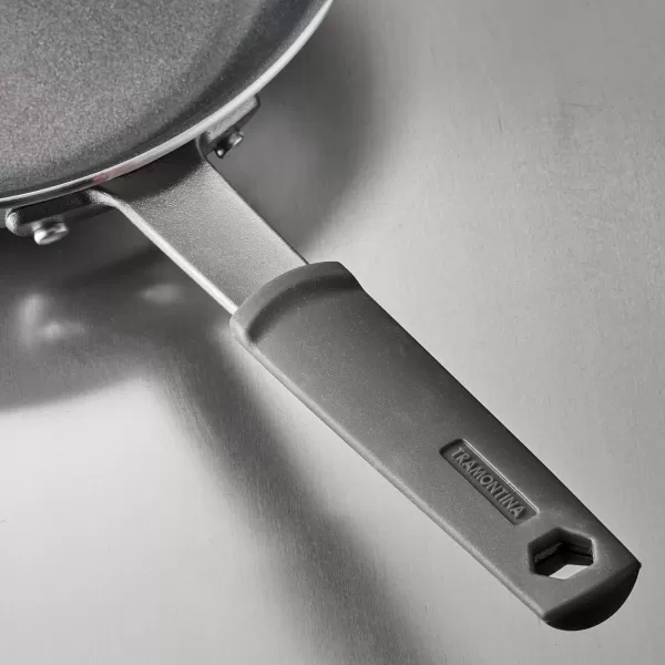 Tramontina Professional Aluminum Nonstick Restaraunt Fry Pan, 8", Gray Handle, 80114/037DS
