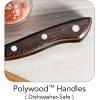 imageTramontina Steak Knife Set Stainless Steel 8Piece Dark Walnut 80000545DS